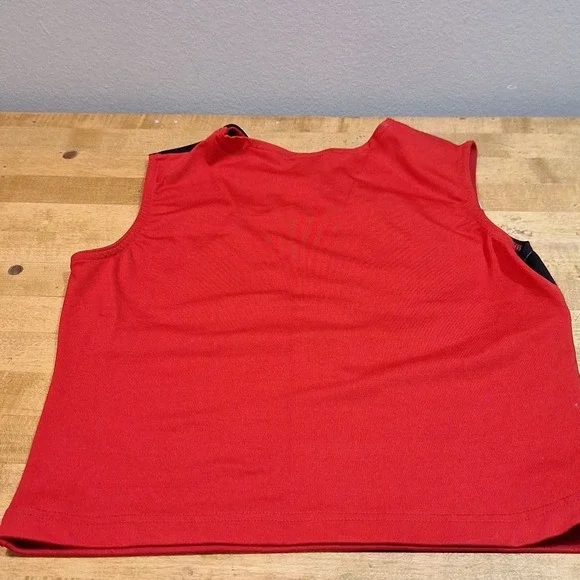 2 Piece Cheer Suit Costume FCA Tina Fey‎ Red Black Youth 2XL OR Womens XS/S - Picture 11 of 11